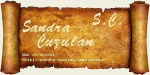 Sandra Ćuzulan vizit kartica